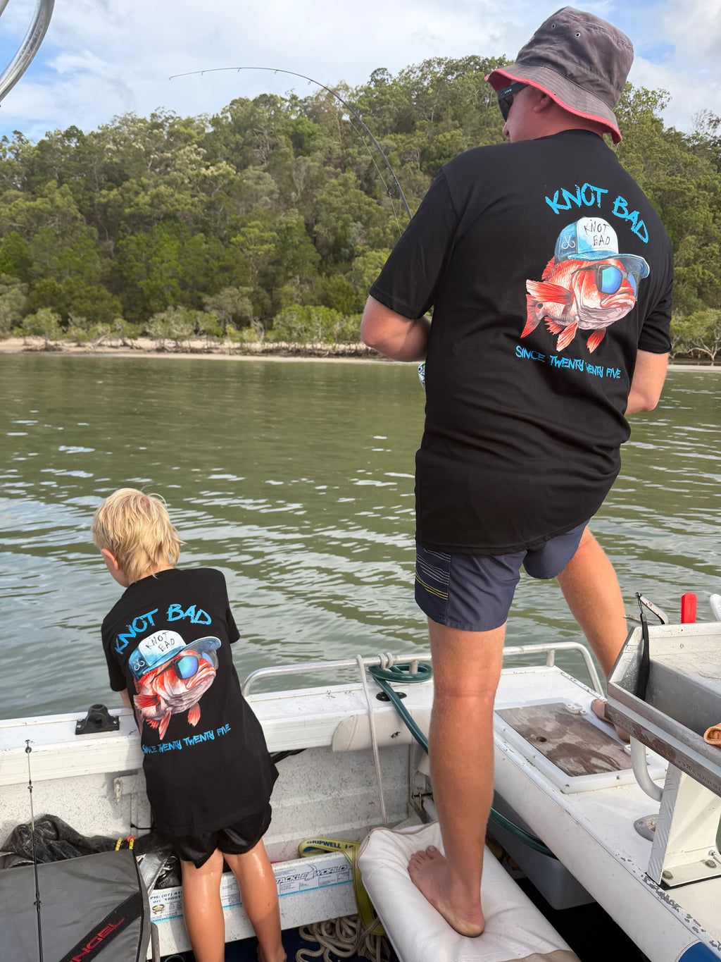 Knot Bad Standard Tee - Fish Design KIDS