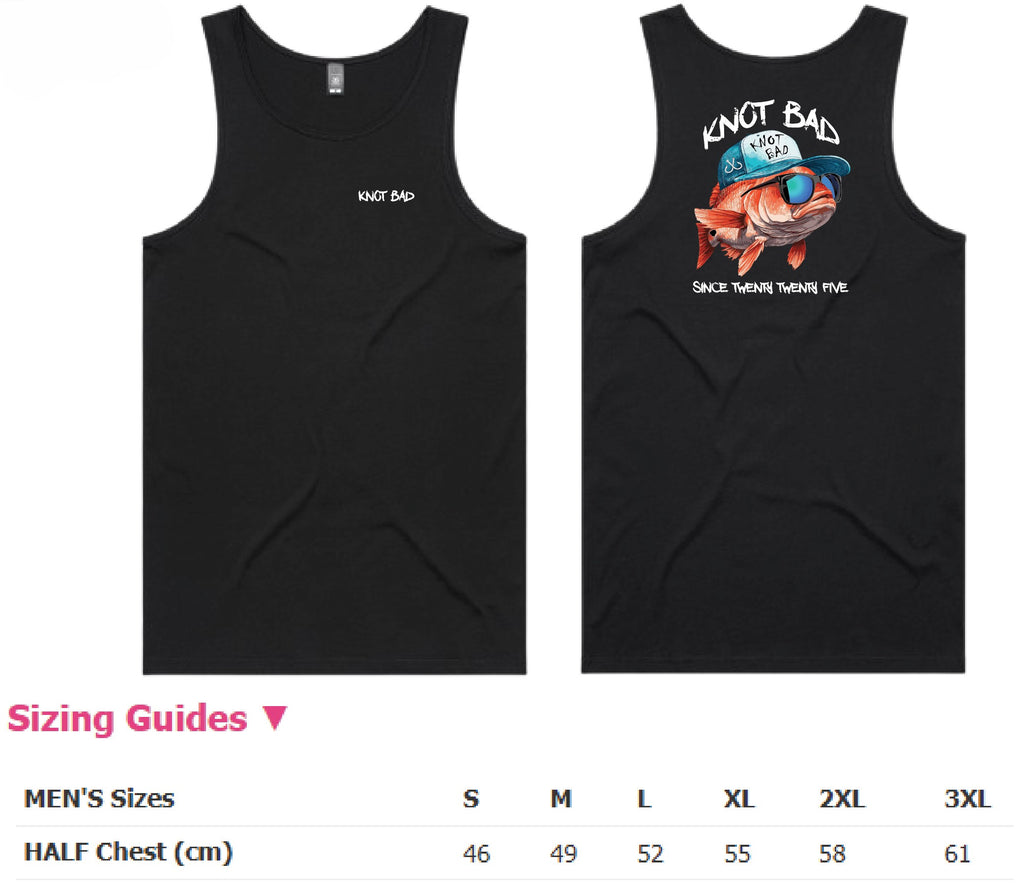 Knot Bad Low Down Singlet