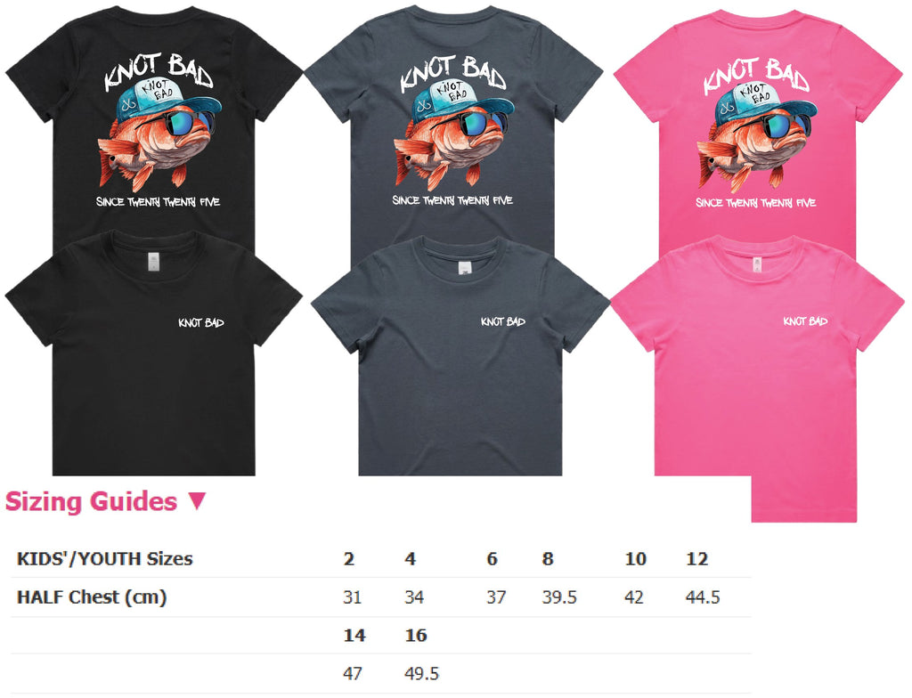 Knot Bad Standard Tee - Fish Design KIDS